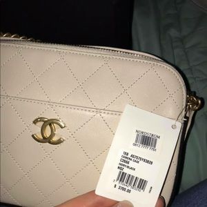 💕SOLD💕.  Goldpink color CHANEL camera purse